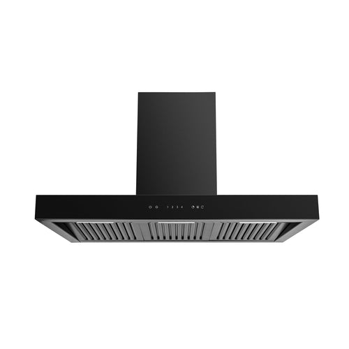 Witt Cross 90 BN Wall hanging hood Black