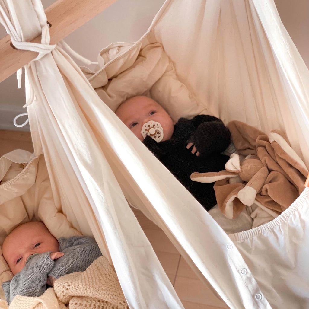 Membantu Basic Organic Twin Hammock Nature