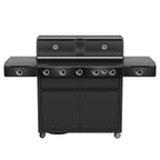 Outdoorchef BBQ station heat X-545 30MBAR UK Gas BBQ Black
