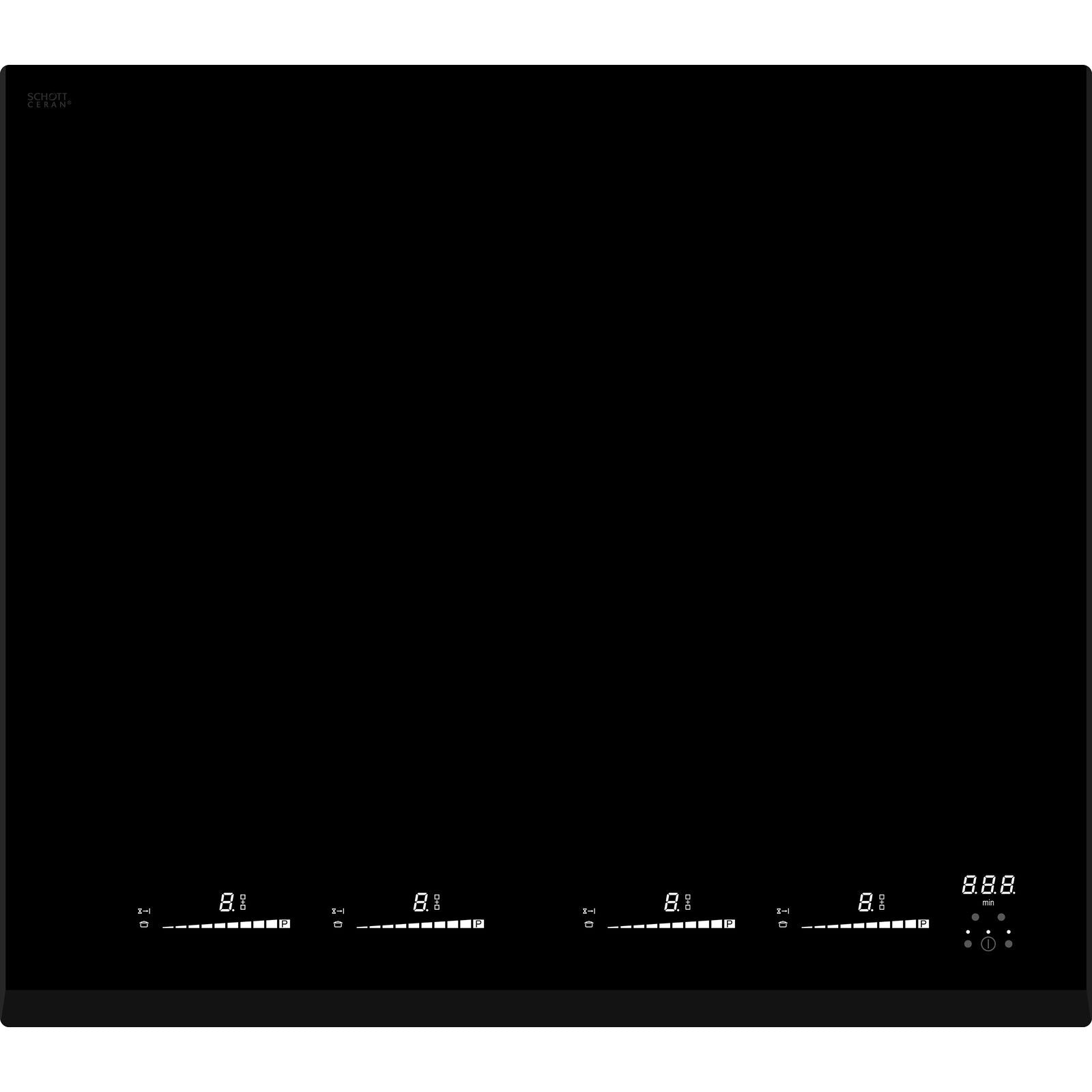 Witt WIF 60 QFW2  Induction hob Black