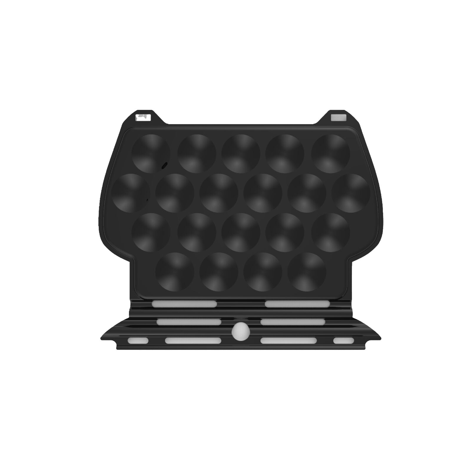 NomadiQ Dutch Pancake Grillplate Svart
