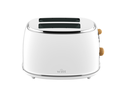 Witt Premium 2-slice Wood Toaster White