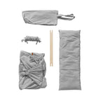 Membantu Basic Organic Baby Hammock Grey