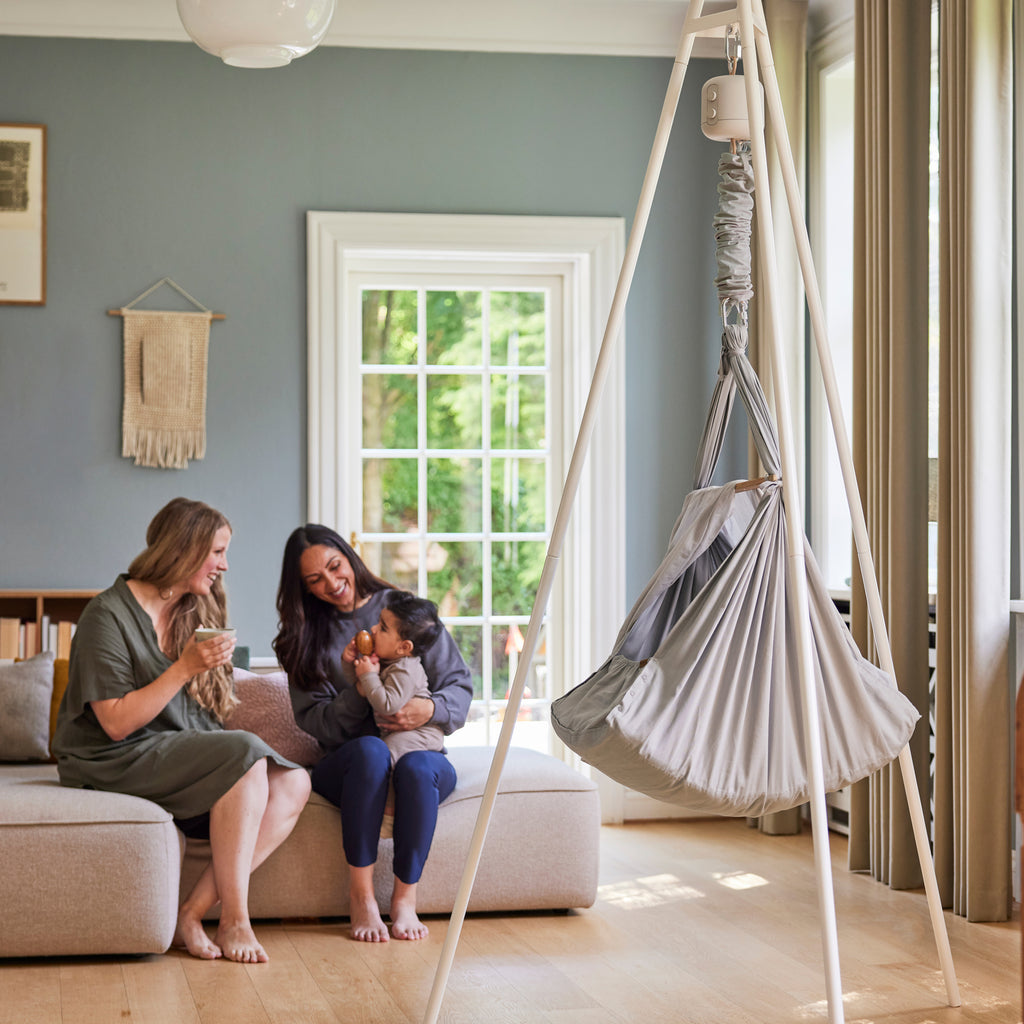 Membantu Premium Cradle Stand White