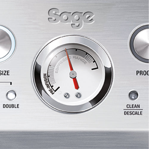 Low pressure pre-infusion followed by 9 bar extraction