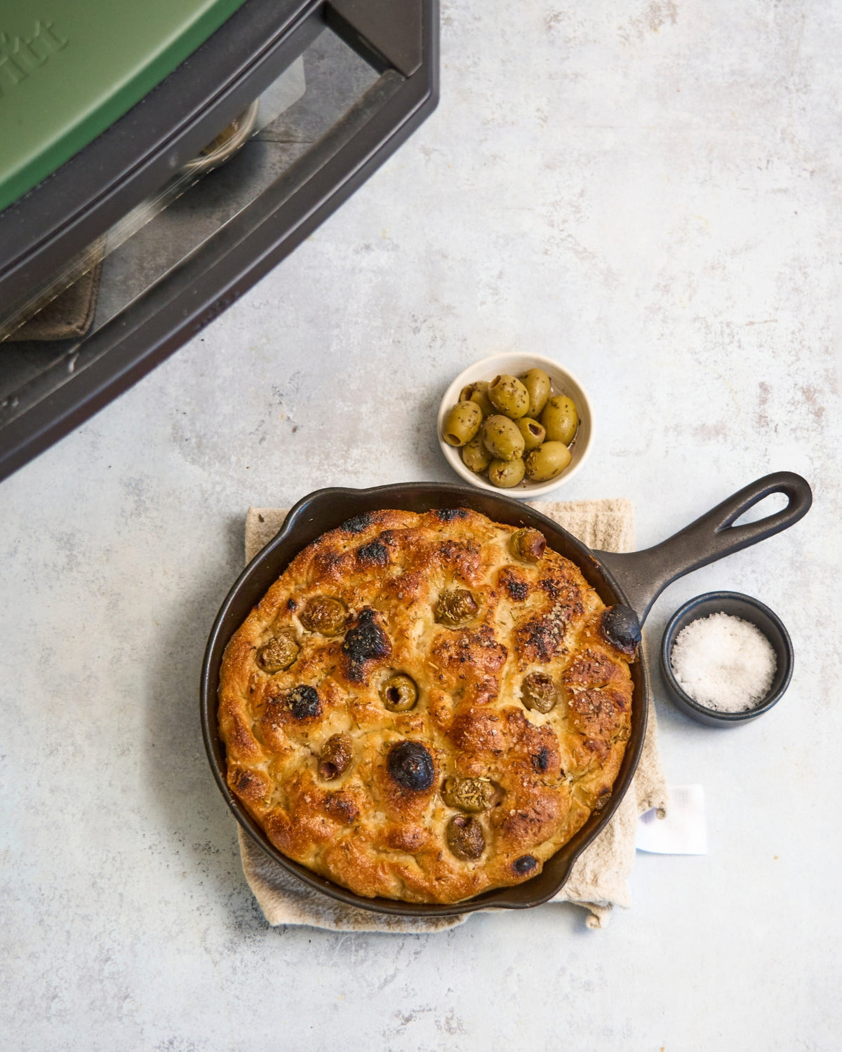 Focaccia in a Pizza Oven