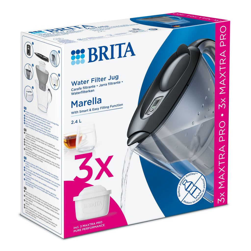 Brita Marella + 3 MXPro Bundle Graphite
