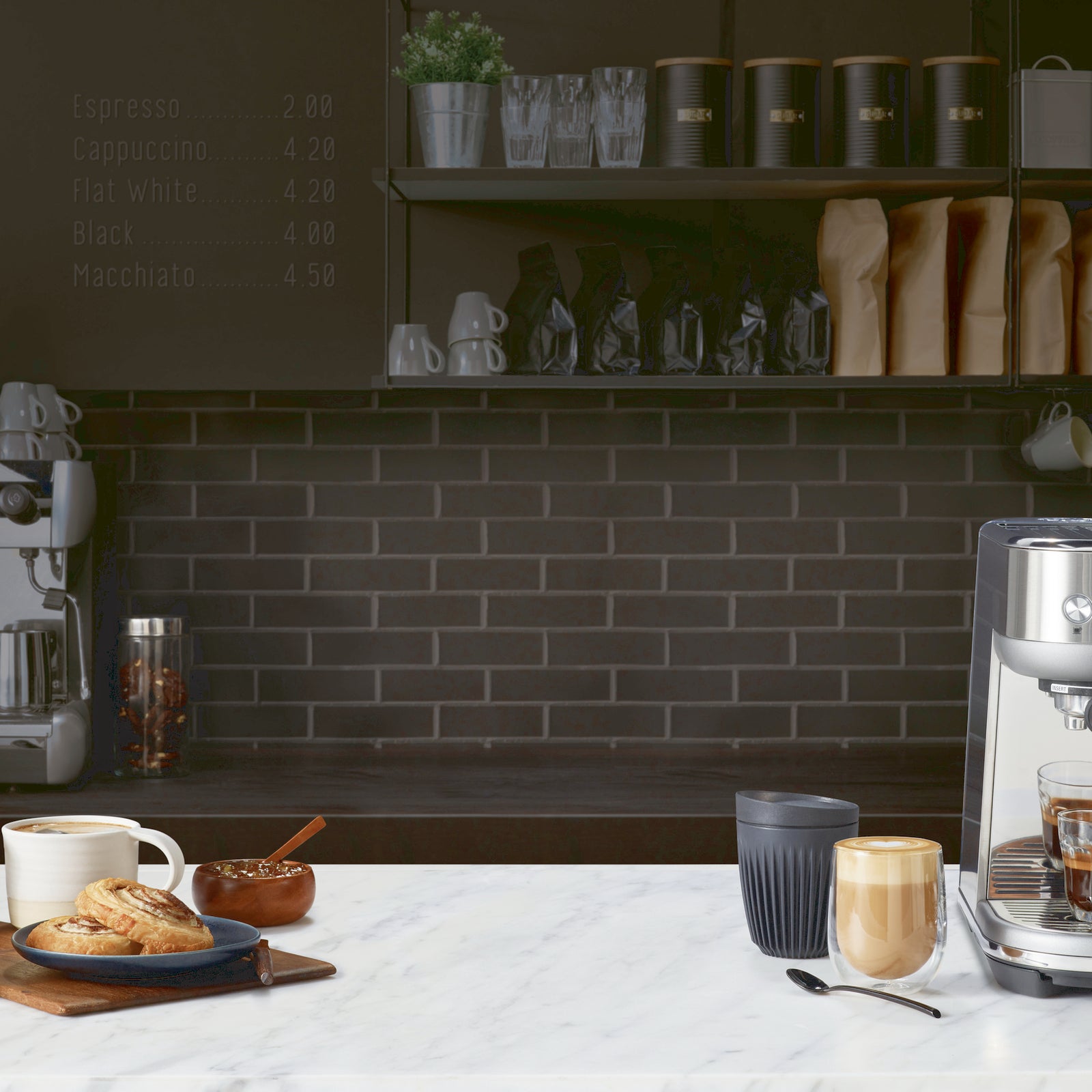 Sage SES 450 BSS Espressomaskine Børstet stål