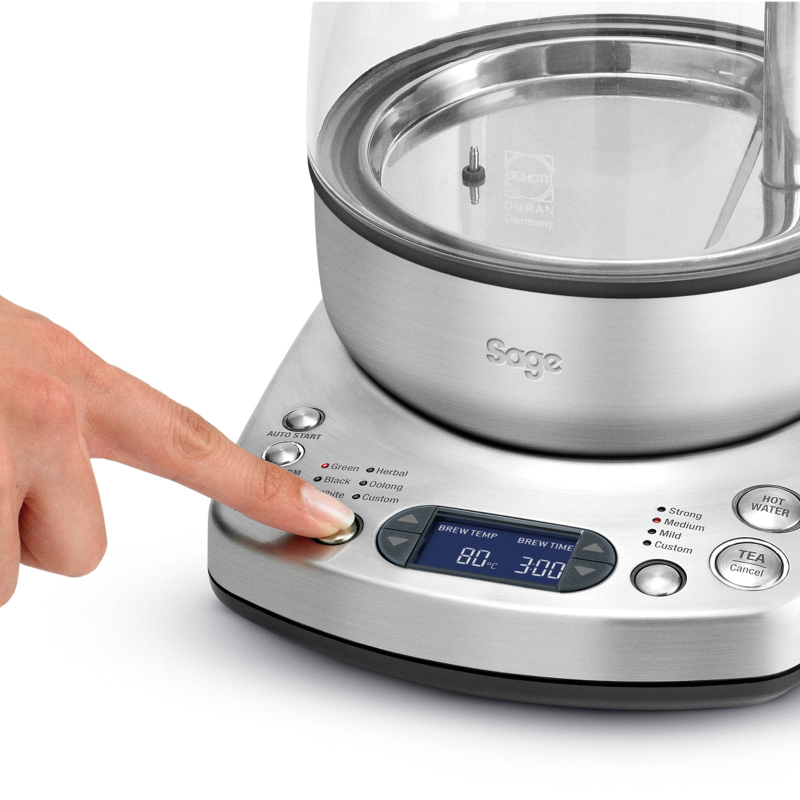 Sage STM 800 Tea Maker Kettle Brushed steel