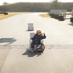 By KlipKlap KK Kids Chair Beige bouclé w. sand