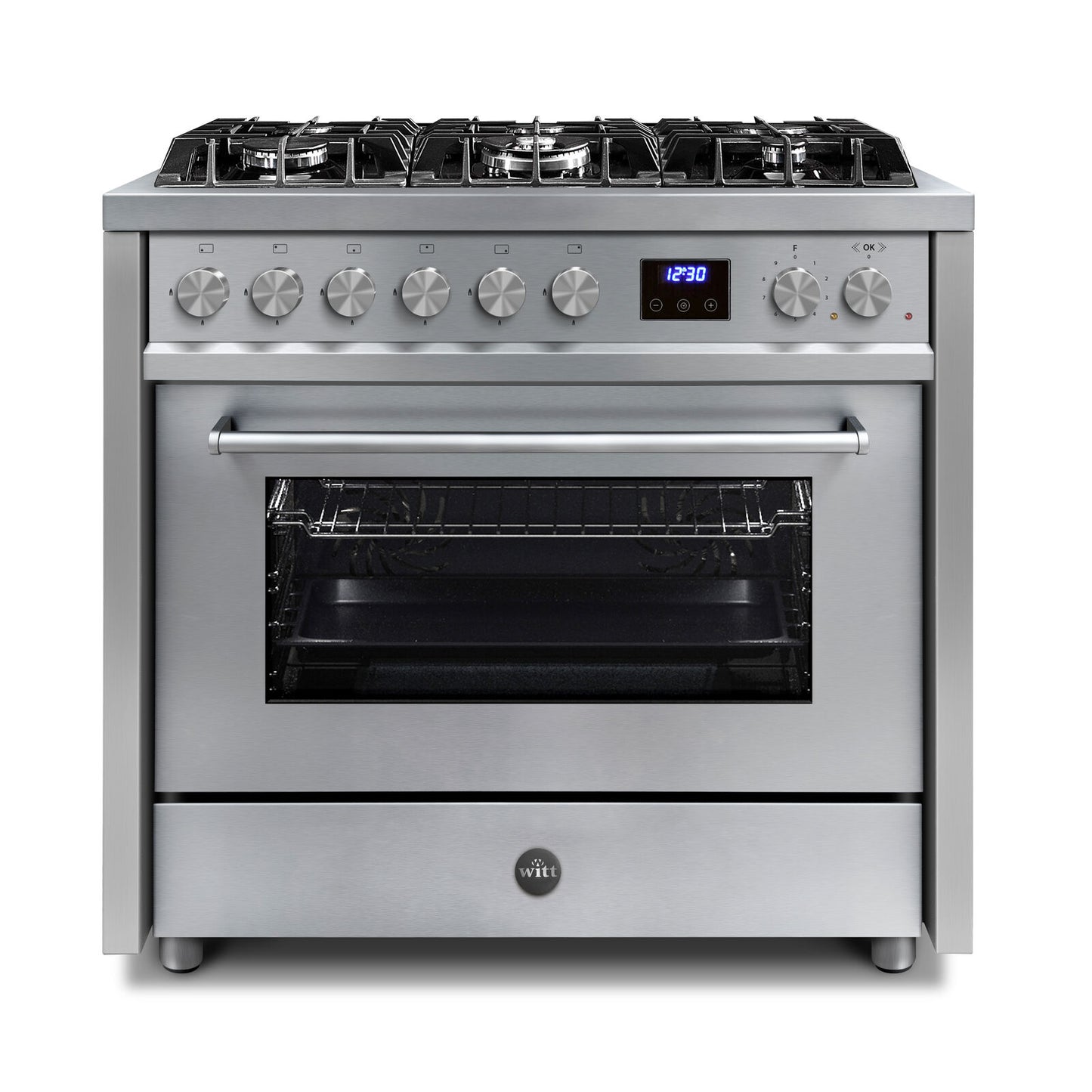 Witt Embrace 90 Gas S Gas cooker Stainless steel