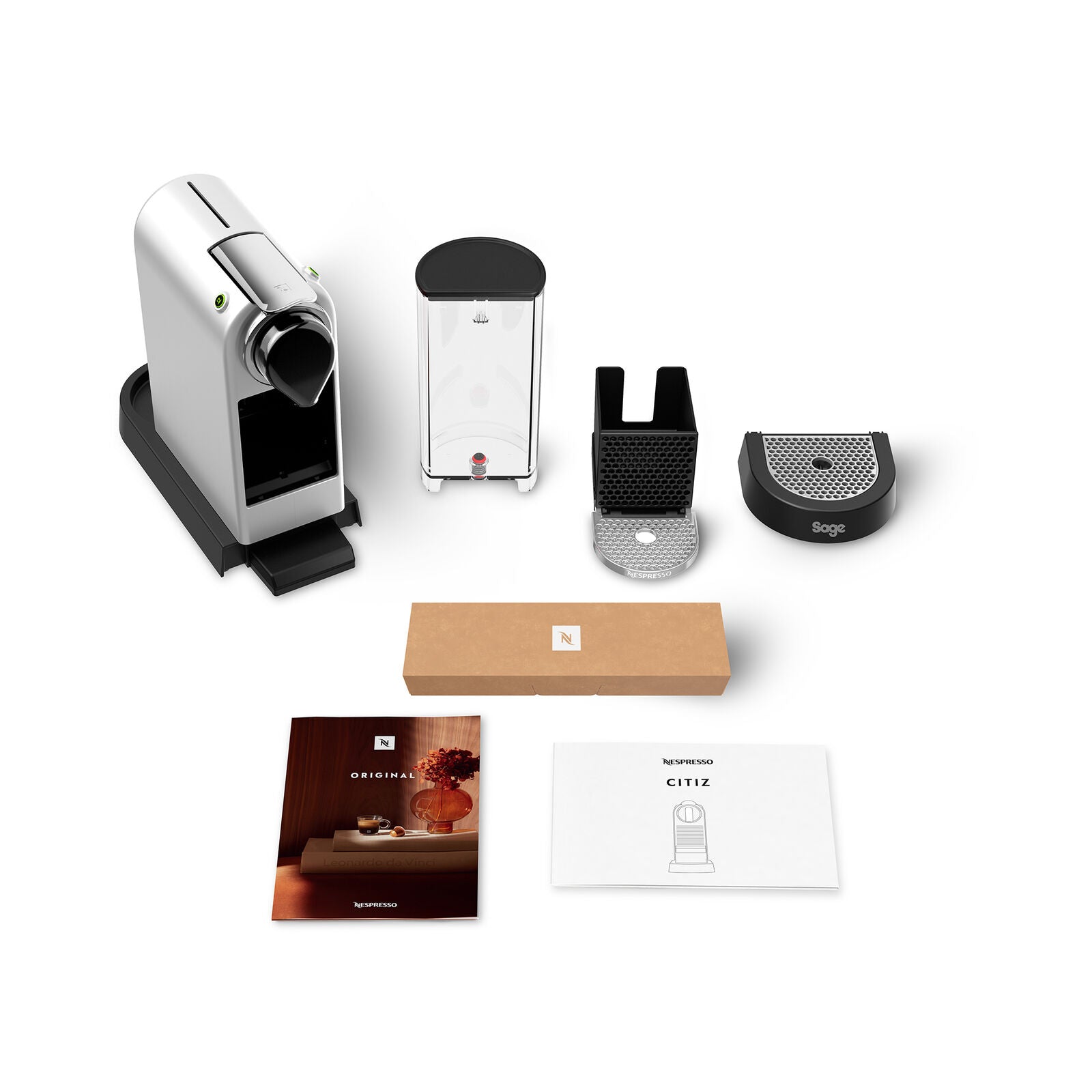 SEC 630 SIL Nespresso CitiZ - Silver