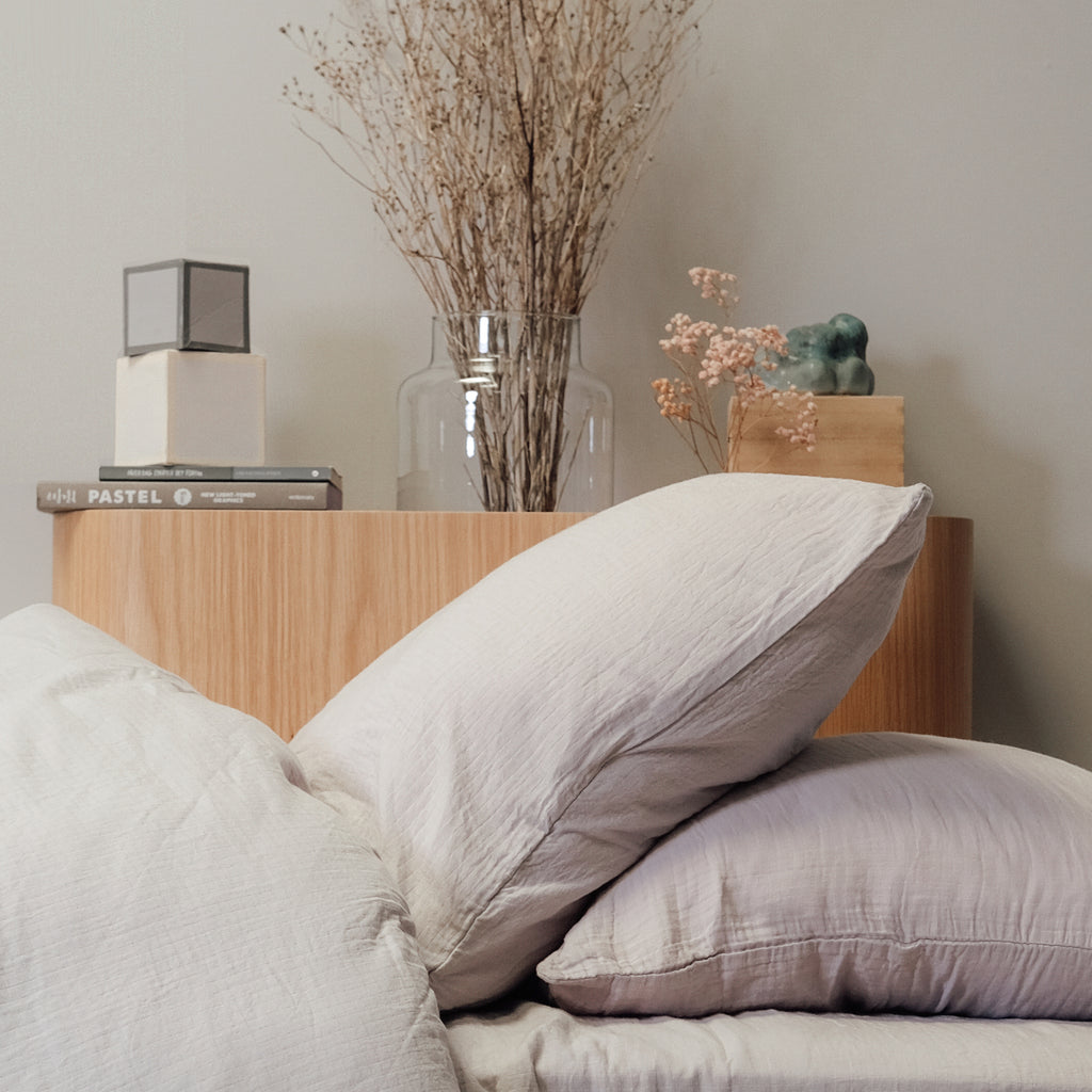 By KlipKlap Bed Linen Baby Stone Grey