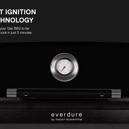Everdure Force Gas BBQ Black