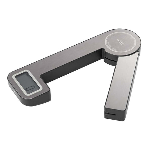Witt Premium Kitchen Scale Foldable Kitchen Scale Brushed Steel