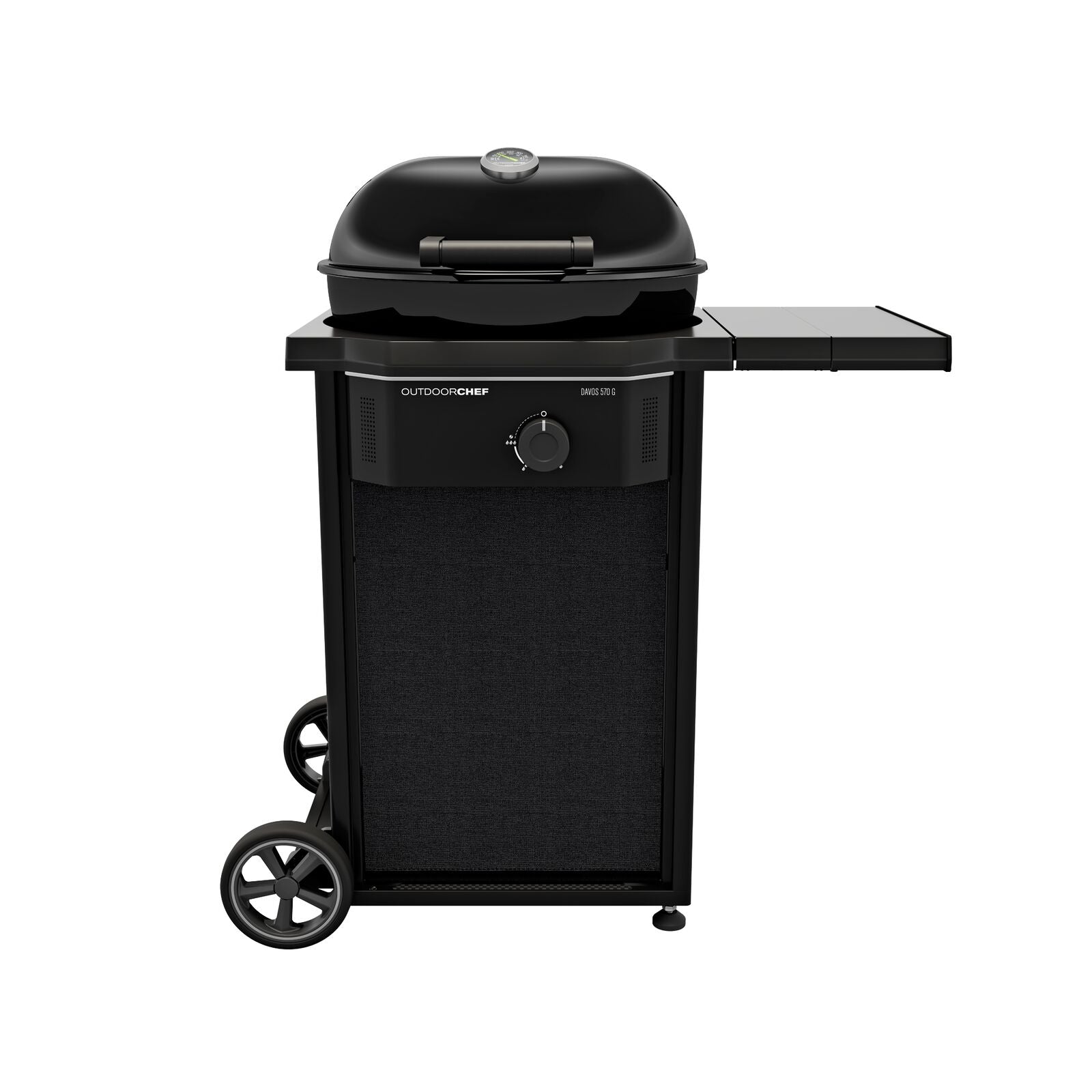 Outdoorchef Davos 570 G Pro 30MBAR UK Gas BBQ Black