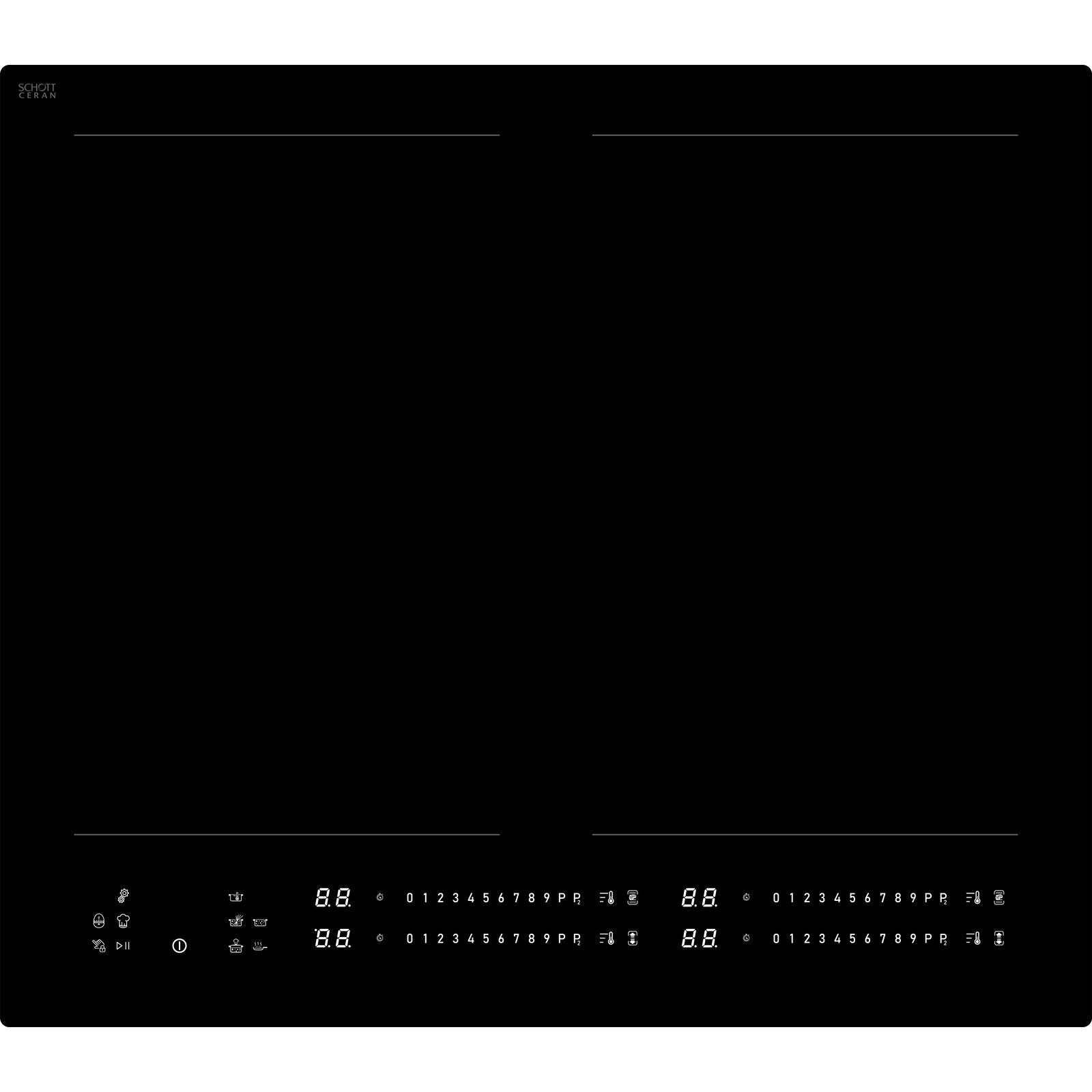Witt WIP 60 ICW  Induction hob Black