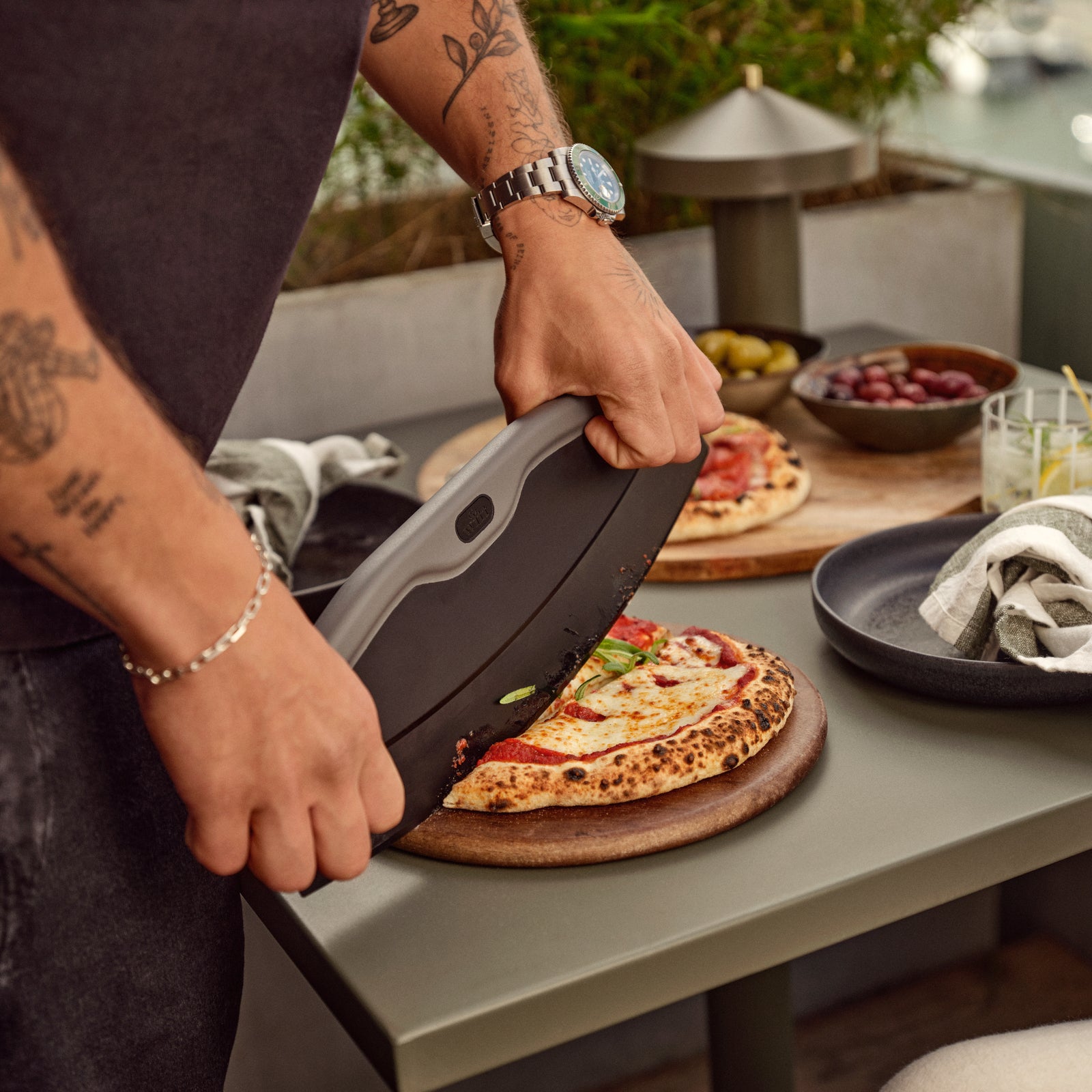 Witt Pizza Rocker Cutter Sort
