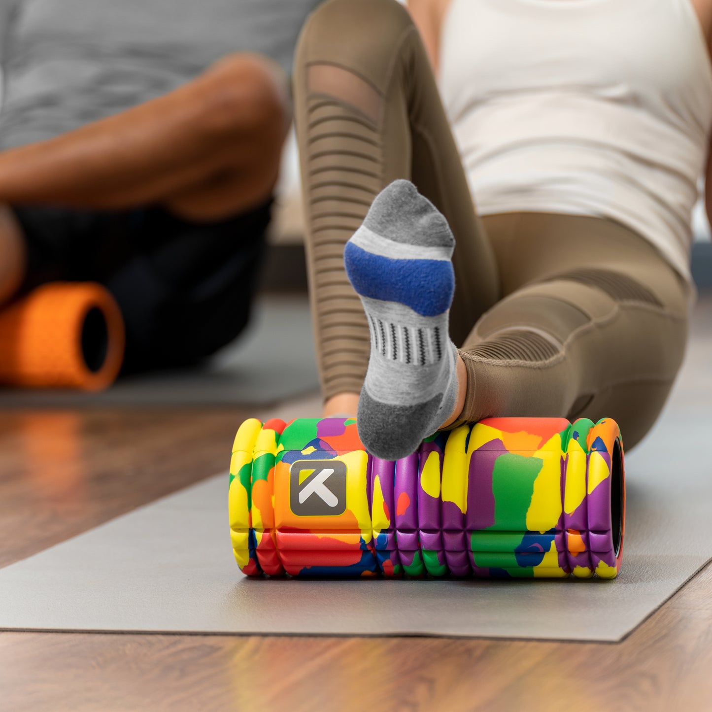 Trigger Point Therapy GRID 1.0 Regnbue Skumrulle Regnbue