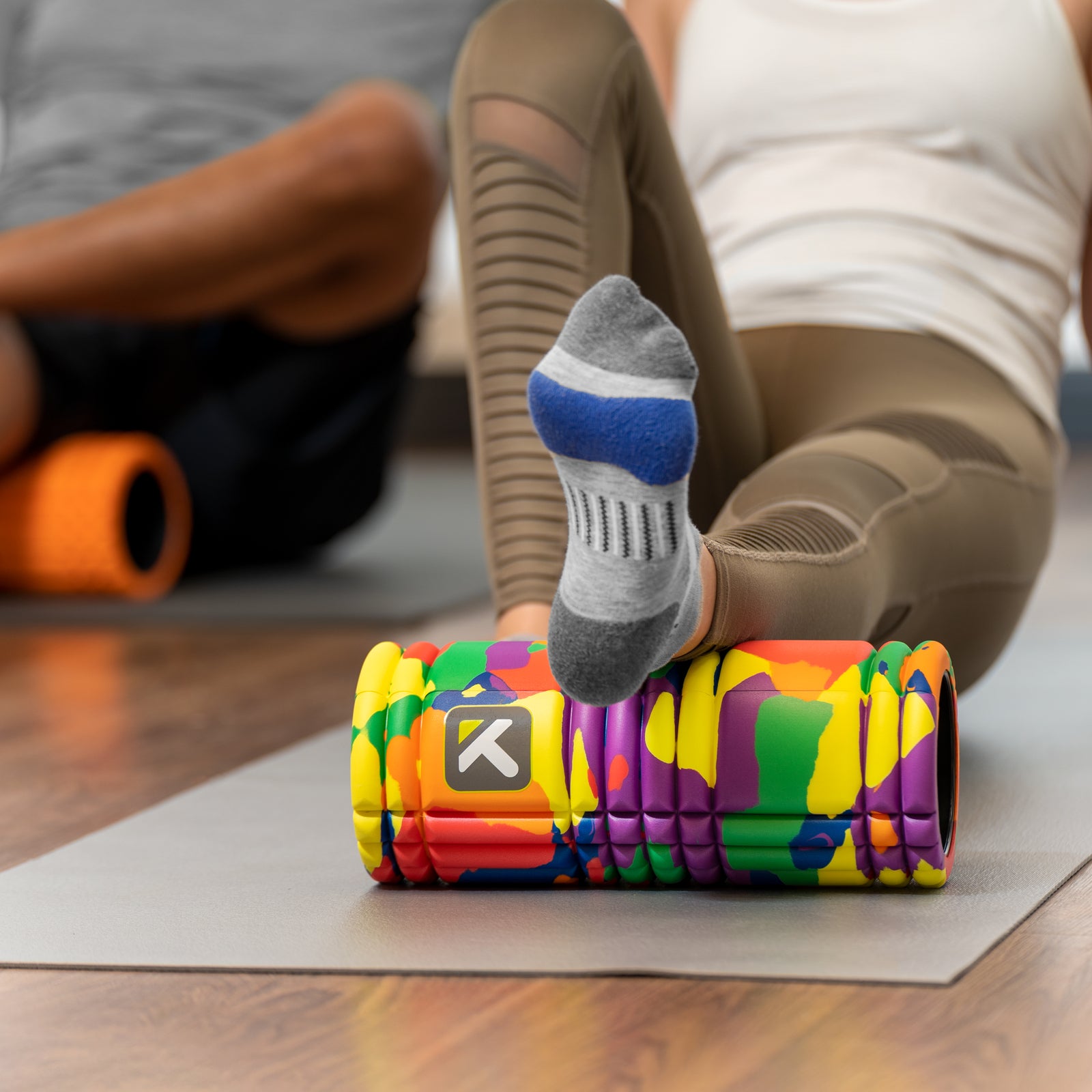 Trigger Point Therapy GRID 1.0 Foamroller Rainbow