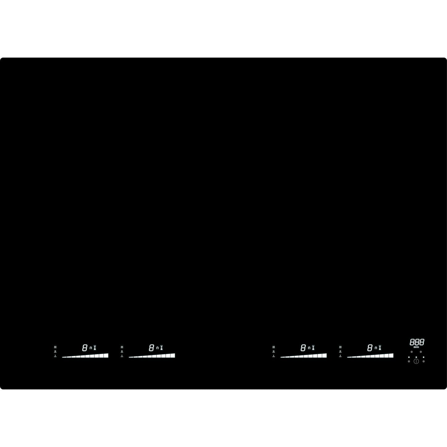Witt WIP 70 SQW4  Induction hob Black