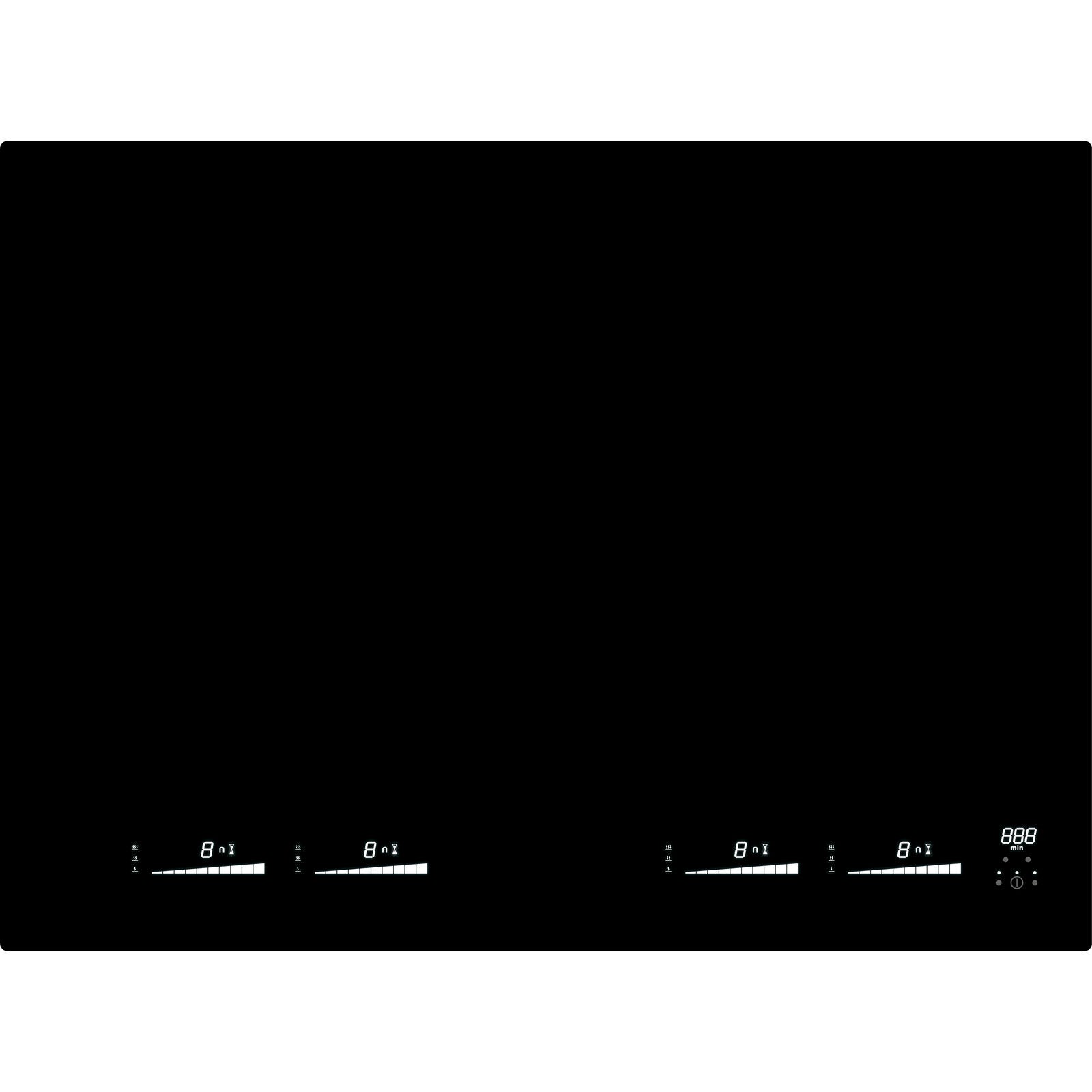 Witt WIP 70 SQW4  Induction hob Black