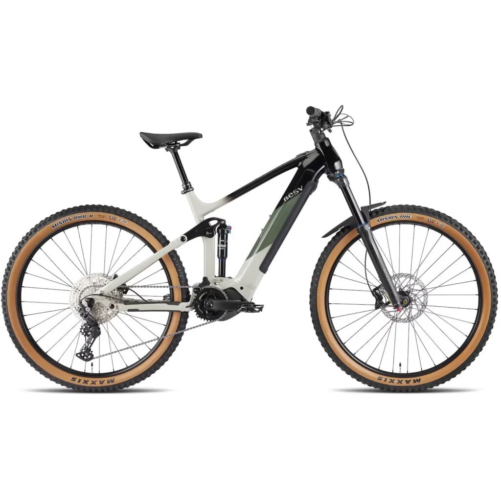 BESV TRS 1.3 MY23 FS-Step Over 460 Medium e-MTB Rock Grey With Night Black