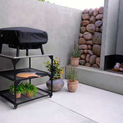 Witt Pizza Oven Cover Heavy Duty Black