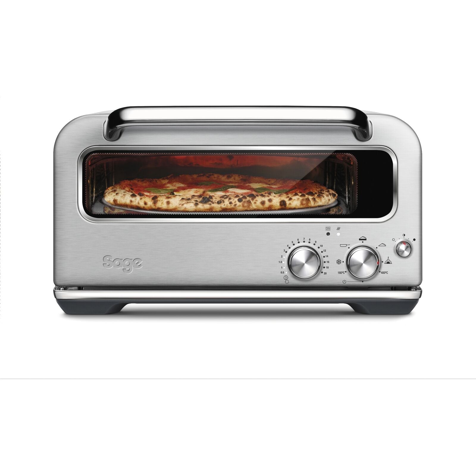 Sage SPZ 820 BSS Pizzaiolo Oven Compact oven Brushed Steel