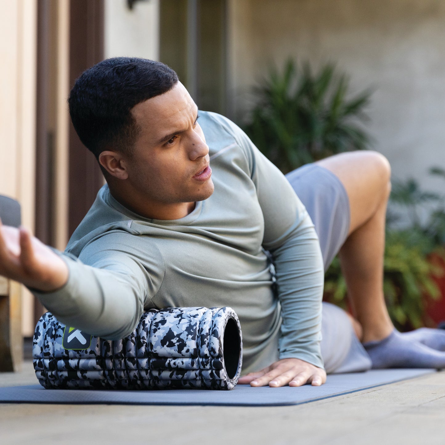 Trigger Point Therapy GRID 1.0 Grå Camo Foamroller Grå Camo