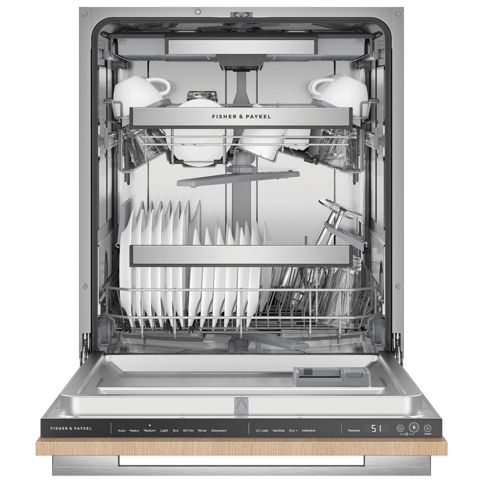 Fisher & Paykel DW60U4HI2 Built-in dishwasher Integrated