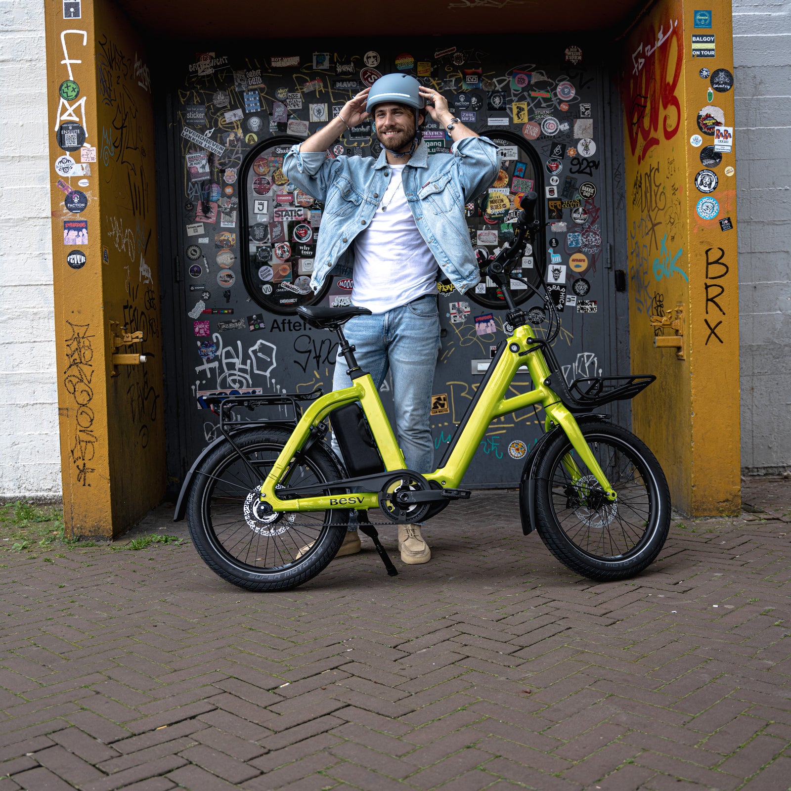 BESV CPT 1.0 MY2025 X Step 468 one size Compact Lime Green Gloss