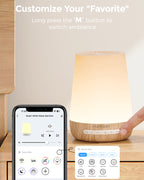 Momcozy Smart App Fjärrstyrd Babyljudmaskin