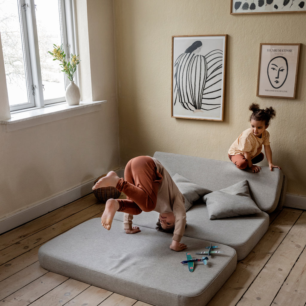 By KlipKlap KK 3 Fold Sohva 120 cm Hiekka w. Hiekka