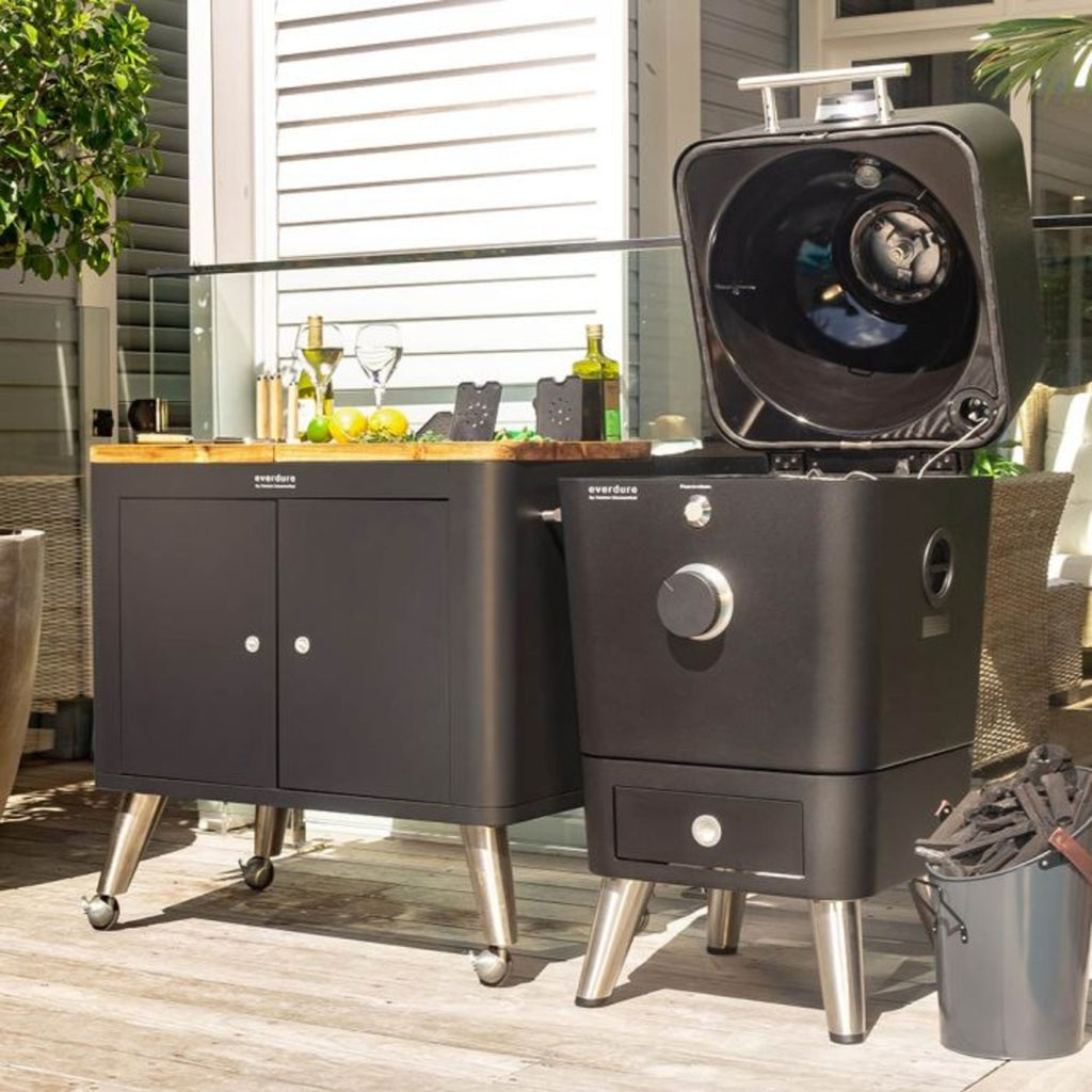 Everdure Prep Kitchen Charcoal BBQ Graphite