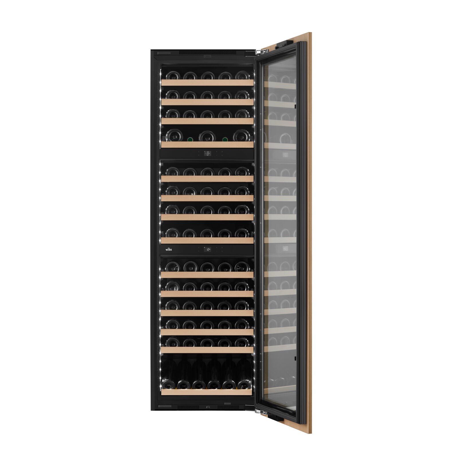 Witt WI60179P-3P95 Built-in wine Black