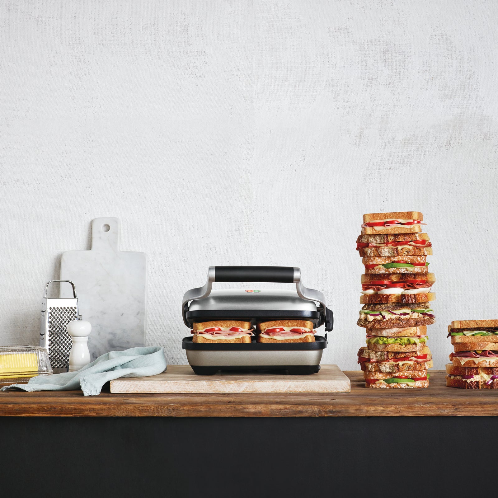 Sage SSG 600 BSS Grill and sandwich maker Steel