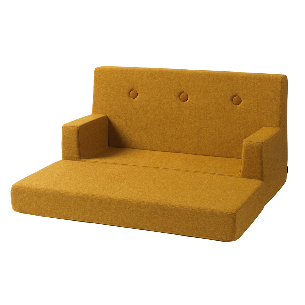 By KlipKlap KK Kids Sofa Mustard w. Mustard