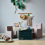 By KlipKlap KK 4 Fold Syvänvihreä vaaleanvihreällä