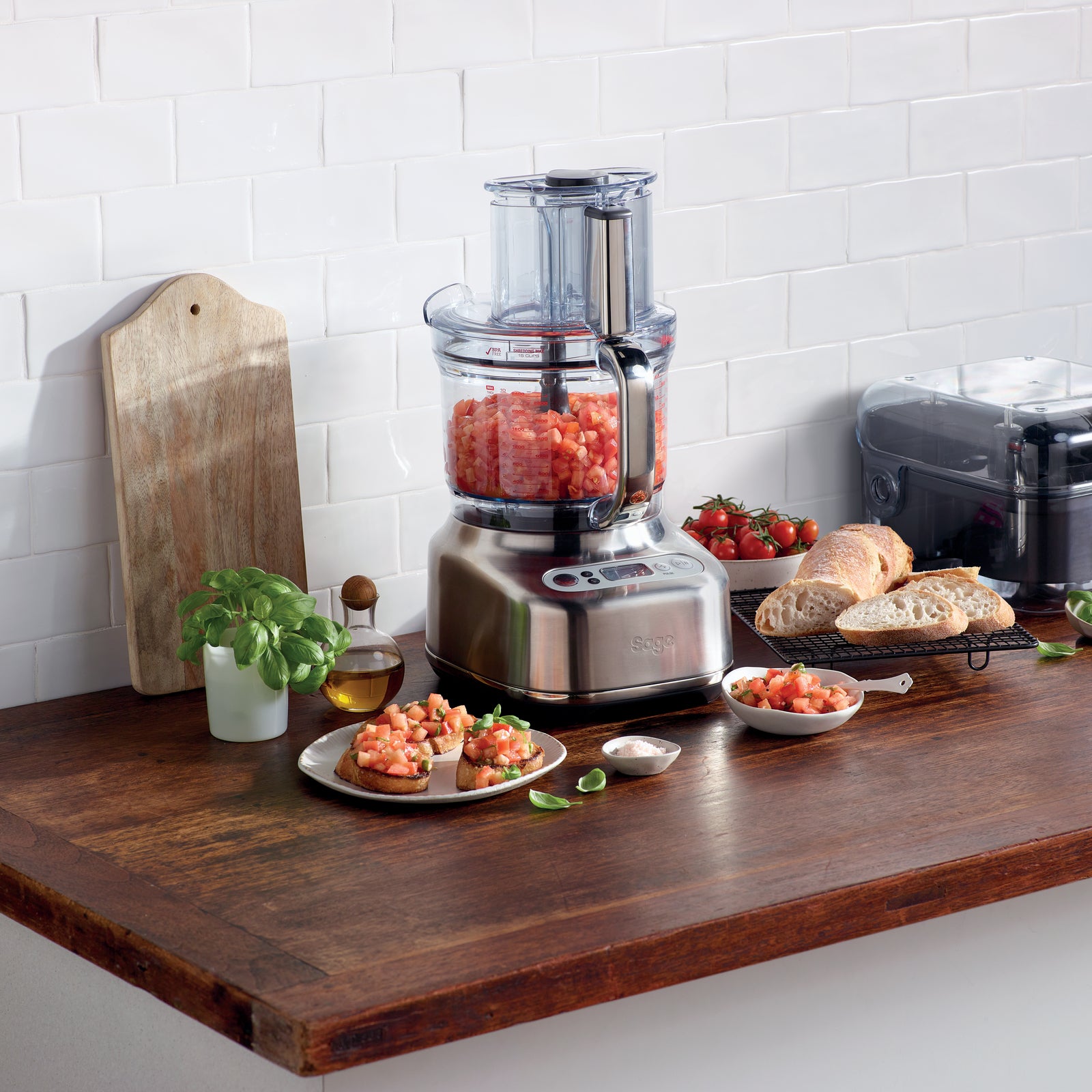 Sage SFP 838 BSS Food processor Brushed Stainless Steel