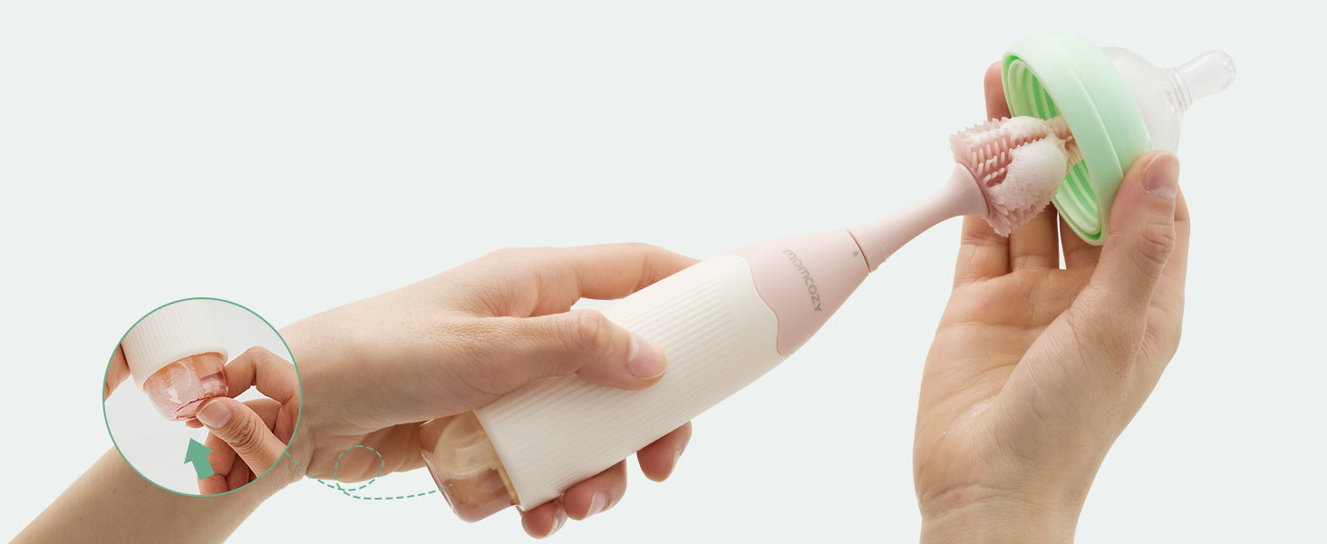 Momcozy Push-Press -muotoilusetti, vaaleanpunainen