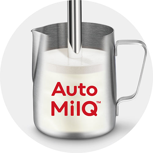 Håndfri mælkeskumning med Auto MilQ™