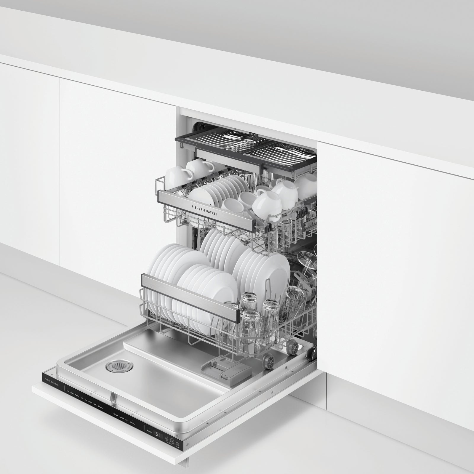 Fisher & Paykel DW60U4HI2 Built-in dishwasher Integrated
