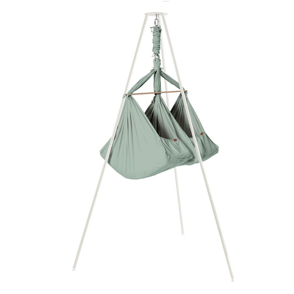Membantu Basic Organic Baby Hammock Sage Green