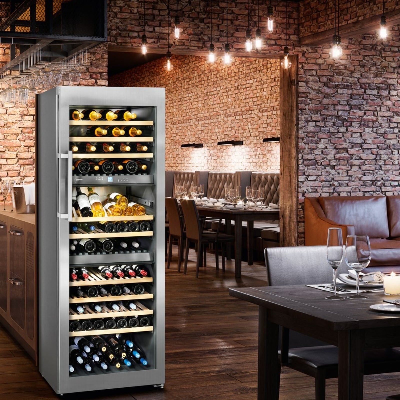 Liebherr Vinidor WTes 5872-22 001 Freestanding wine Stainless steel