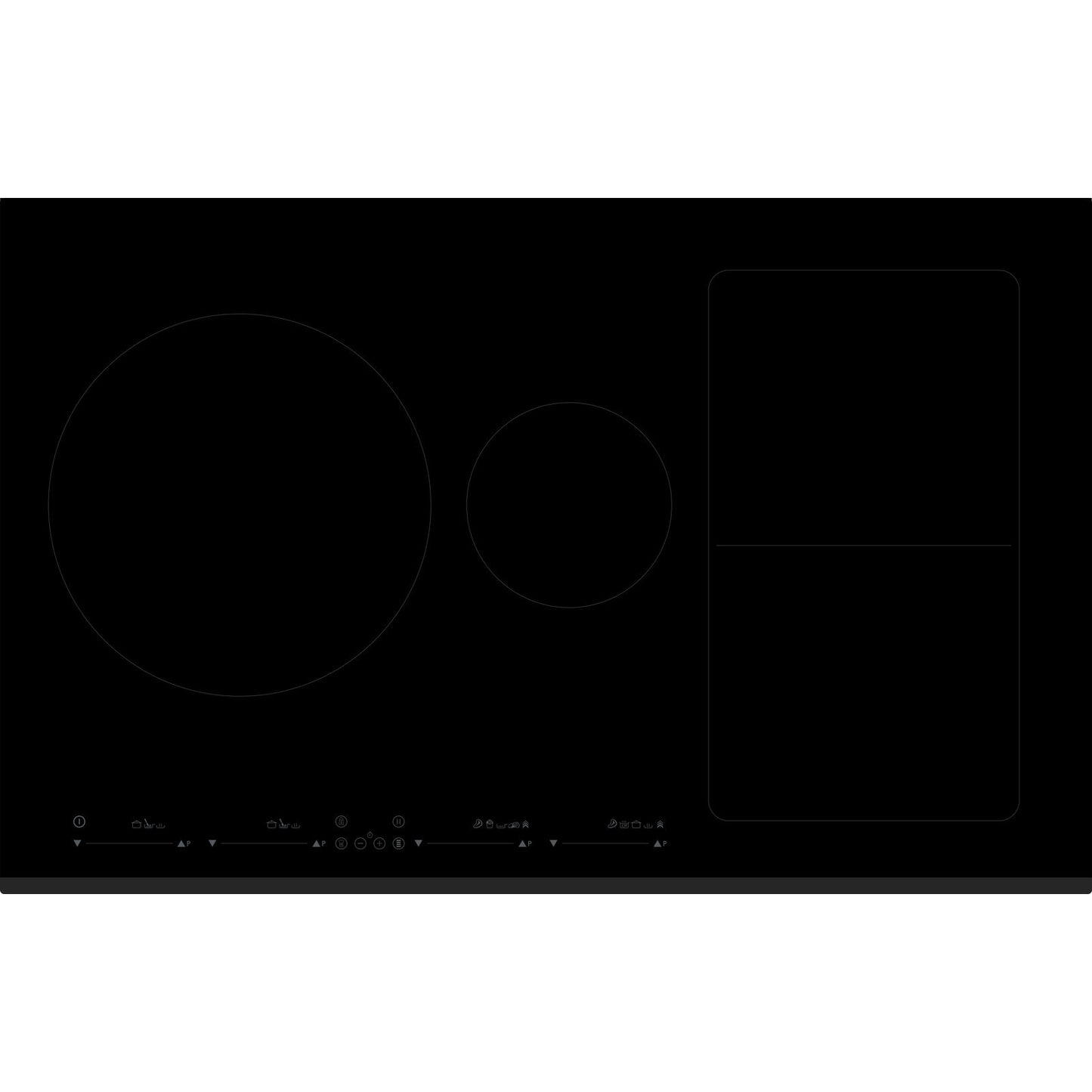 Witt WIF 804 FSR Induction hob Black