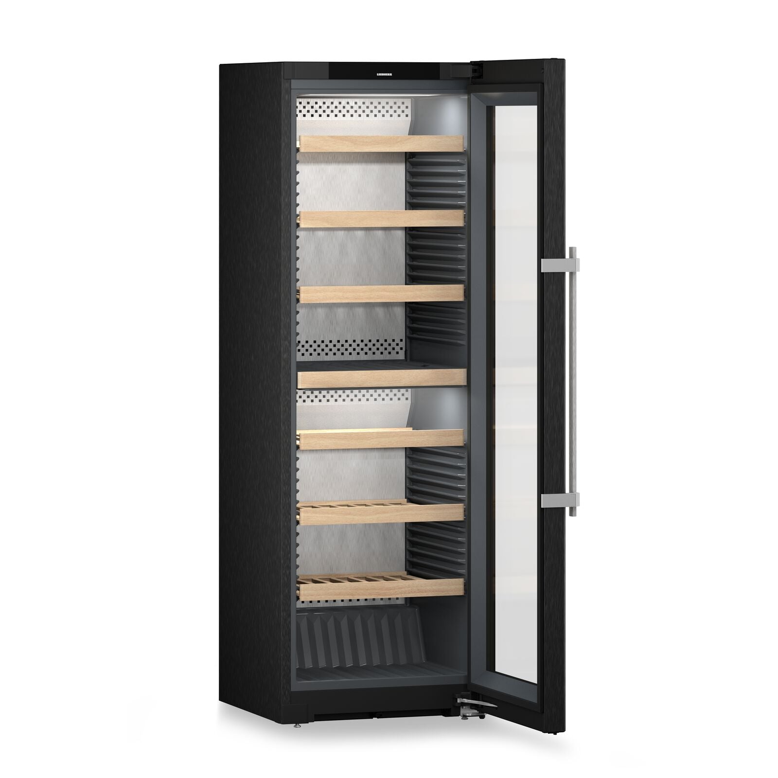 Liebherr Vinidor WPbsi 5252-20 001 Freestanding wine Black steel