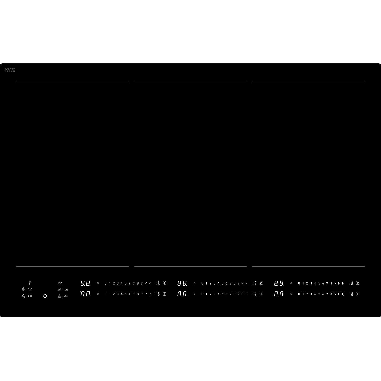 Witt WIP 78 ICW Induktionskogeplade Sort