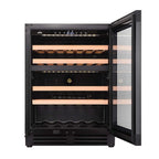 Witt WCU6082-2BG Tabletop wine cabinet Black