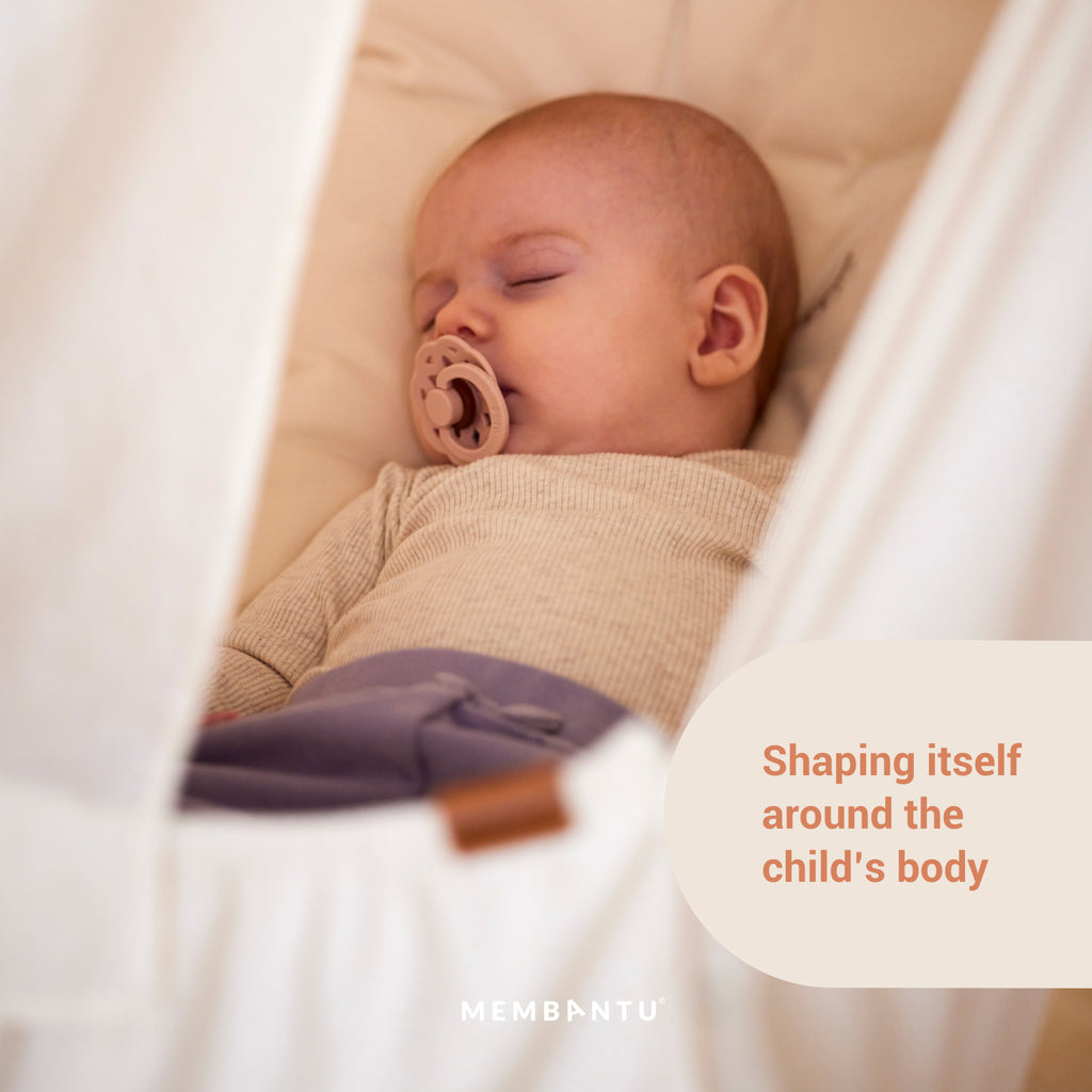 Membantu Basic Organic Baby Hammock Grey